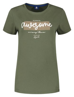 T-Shirt De Sport Manches Courtes Rogelli Graphic T-Shirt - Femme - Mélange gris
