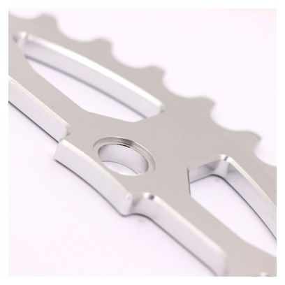 Couronne Forward Joyride V2 4 Trous 104 mm Argent