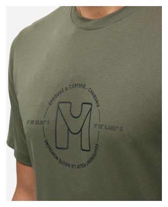 T-Shirt Technique Millet Ubic Light Vert Homme
