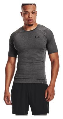 Under Armour Heatgear Armour Kurzarm-Kompressions-Trikot Grau