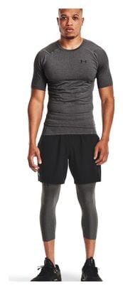 Camiseta de compresión de manga corta Under Armour Heatgear Gris