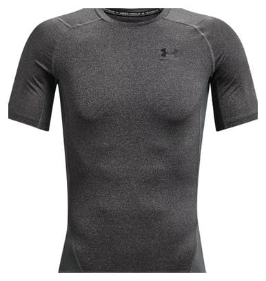 Camiseta de compresión de manga corta Under Armour Heatgear Gris