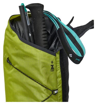 Mochila de Hidratación Diamante Negro Distance 8 para Mujer Amarillo