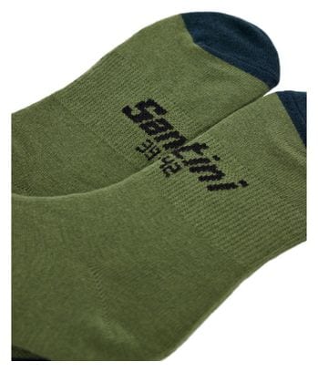 Unisex Socken Santini Riga Khaki