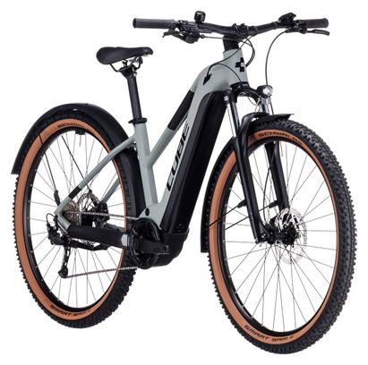 Cube Reaction Hybrid Performance 625 Allroad Trapeze Electric Hardtail MTB Shimano Alivio 9S 625 Wh 27.5'' Swamp Grey Green 2023