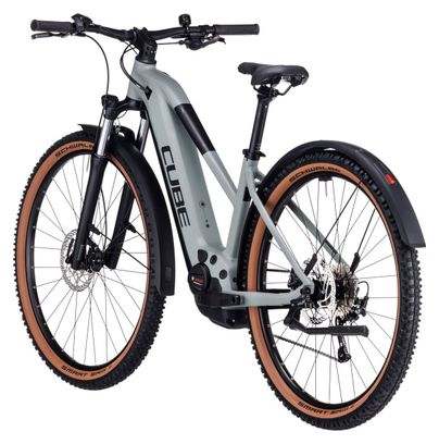 Cube Reaction Hybrid Performance 625 Allroad Trapeze Electric Hardtail MTB Shimano Alivio 9S 625 Wh 27.5'' Swamp Grey Green 2023