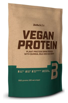 Boisson protéinée BioTechUSA Vegan Protein 500g Noisette