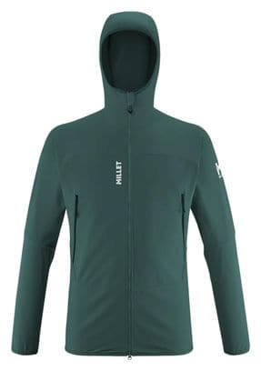 Veste Sofstshell Millet Fusion Xcs Vert Homme