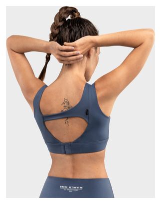Brassière sport - Maintien élevé Fitness Femme Cross Blue Bleu Denim