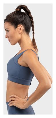 Brassière sport - Maintien élevé Fitness Femme Cross Blue Bleu Denim