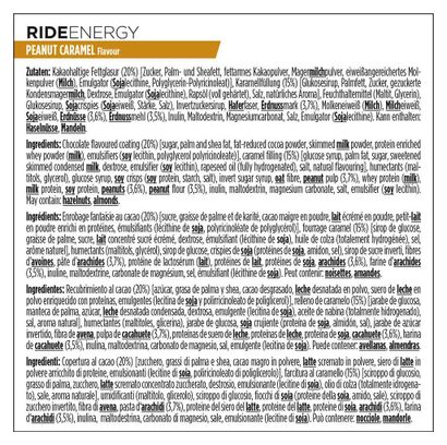 Boîte Ride Energy Bar (18x55g) - Powerbar - Peanut Caramel - Barres énergétiques