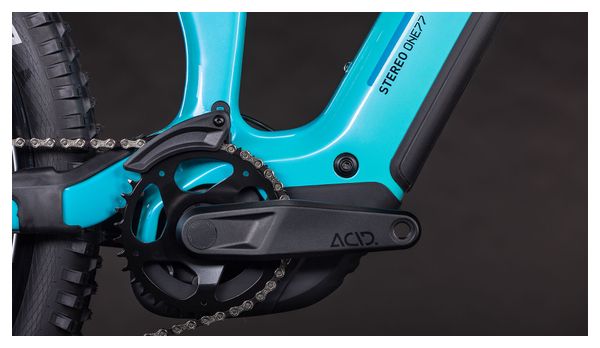 Cube Stereo Hybrid One77 HPC Race 800 Electric Full Suspension MTB Shimano Deore/Deore XT 12S 800 Wh 29''/27.5'' Swimming Pool Blue 2026