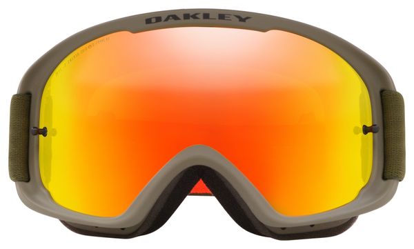 Maschera MTB Oakley O-Fram 2.0 - Kaki / Arancione