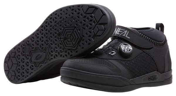 Pair of O&#39;Neal SESSION SPD V.22 MTB Shoes Black / Gray