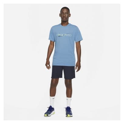 Pantalones cortos Nike Pro Dri-Fit Flex Rep azul