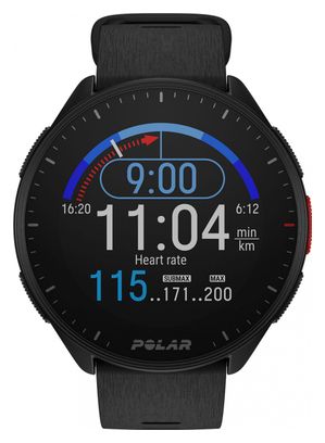 Reloj GPS Polar Pacer Noche Negro