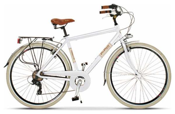 VELO VIA VENETO 605A 28  6V. HOMME 54 blanc