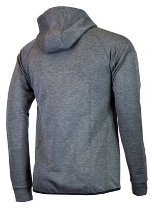 Hoodie Zippe Rogelli Training - Homme - Gris