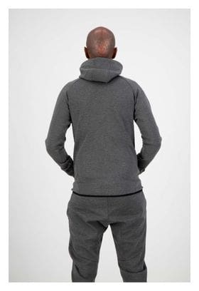 Hoodie Zippe Rogelli Training - Homme - Gris