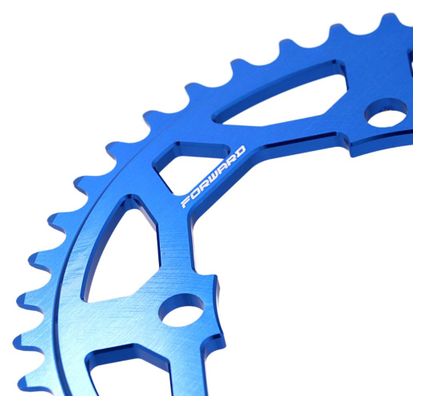 Couronne Forward Joyride V2 4 Trous 104 mm Bleu