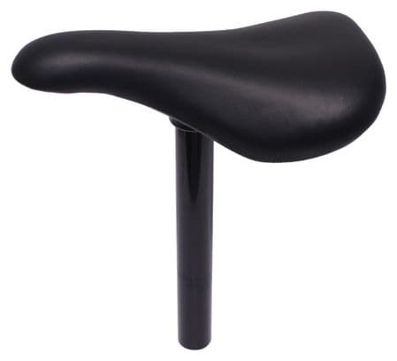 Position One Expert Saddle with Post 25.4mm Diameter Black
