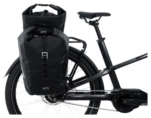 Portaequipajes trasero RILink para Cube Cargo Hybrid Negro