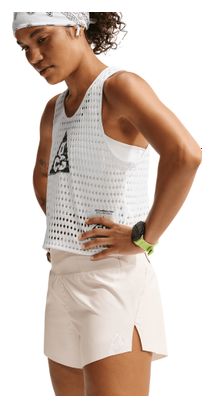 Short Nike ACG 4in Blanc/Marron Femme