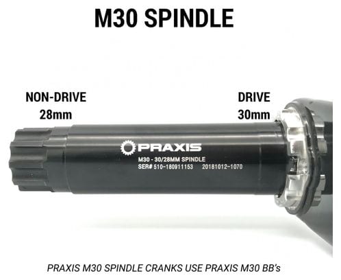 Praxis Works M30 BSA 68/73 / 83mm Trapas