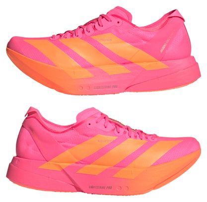 Chaussures Running adidas Adizero Adios Pro 4 Rose/Orange Homme