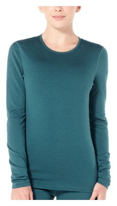 Women's Icebreaker Merinos 200 Oasis Green Baselayer