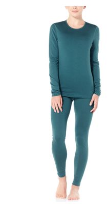 Women's Icebreaker Merinos 200 Oasis Green Baselayer