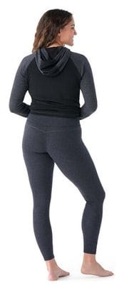Damen Baselayer-Hose Smartwool Classic Thermal Merino Grau Schwarz