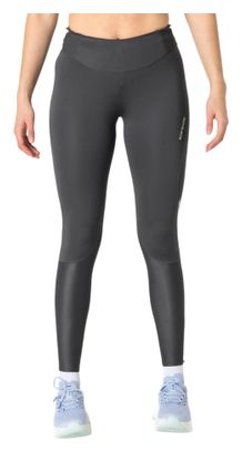 Mallas largas Kiprun Trail Running grises para mujer