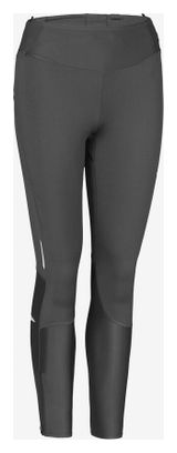 Mallas largas Kiprun Trail Running grises para mujer