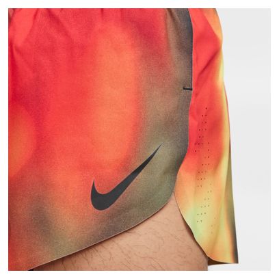 Pantaloncini Nike Dri-Fit ADV Aeroswift Elite Entry Uomo Rosso/Nero/Giallo