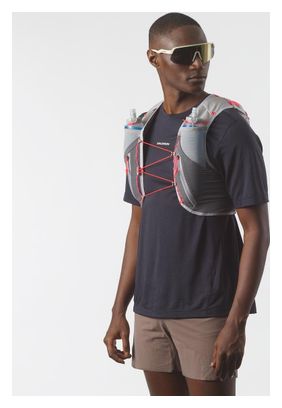 Salomon ADV Skin 12 Grey/Red Unisex Hydration Jacket