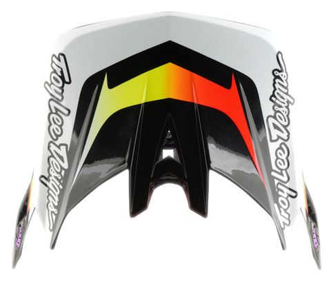 Casco integral Troy Lee Designs D4 Carbon con sistema MIPS, modelo Lined Up, color negro