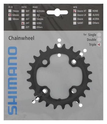 Shimano Deore XT FC-M770 24t Inner Chainring