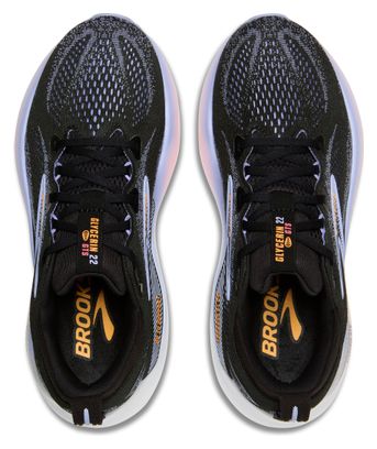 Brooks Glycerin GTS 22 Zwart/Blauw/Roos Vrouwen Hardloopschoenen