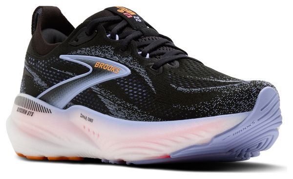 Brooks Glycerin GTS 22 Zwart/Blauw/Roos Vrouwen Hardloopschoenen