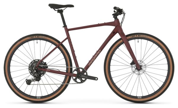 Gravel bike Megamo Jakar Flat-Bar Shimano Cues 10V 700m Garnet 2026