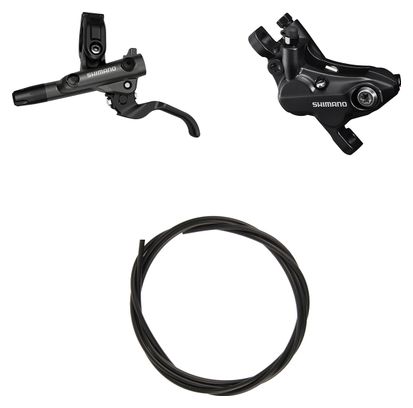 Shimano Deore BL-M6100-L/BR-M6120 4-Kolben Scheibenbremse vorne (ohne Rotor) J-Kit 1000 mm