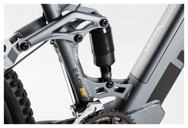 VTT Électrique Tout Suspendu Moma E-MTB 29'' Shimano Altus 8V Gris