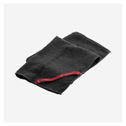 Asciugamano Castelli Insider Nero / Rosso