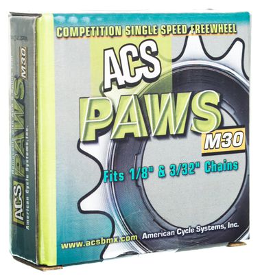 ACS Paws M30 Freewheel Silver