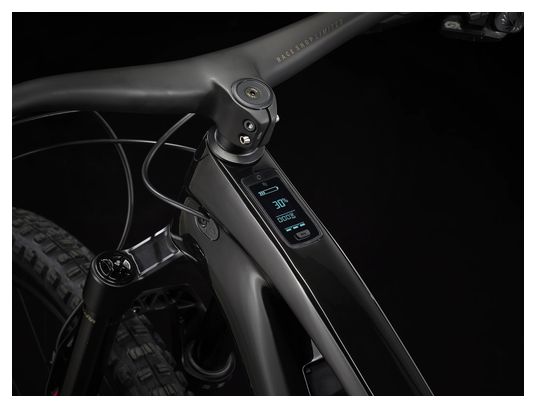 Bicicleta eléctrica de montaña con suspensión total Trek Fuel EXe 9.8, 12 V, 360 Wh, par de 50 Nm, 29'', color negro - Bicicleta de exposición