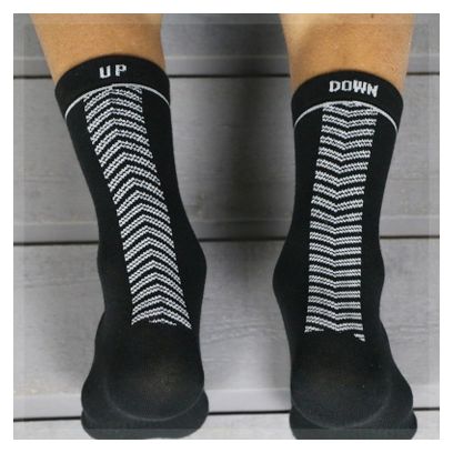 Paire de chaussettes PI:IK - UP et DOWN Noir