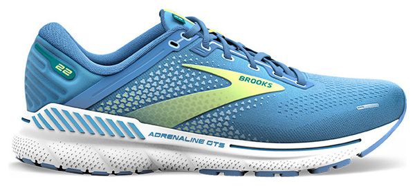 Brooks Damesschoenen Adrenaline GTS 22 Blauw Geel