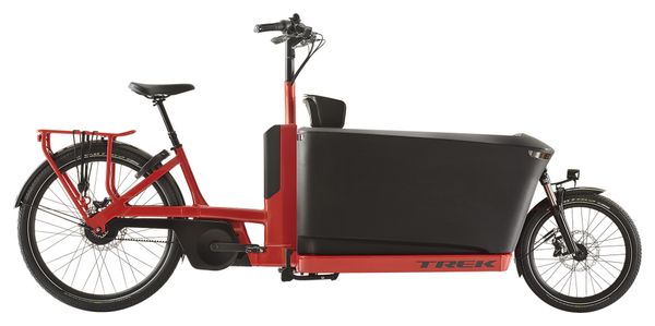 Trek Fetch+ 4 Enviolo Pro 750 Wh 20/27,5'' Red Wash 2023 Elektrische Bakfiets