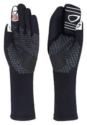 Gants de course avec coupe-vent Spatz Glovz Noir